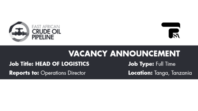 Head of Logistic Vacancy Open at EACOP
