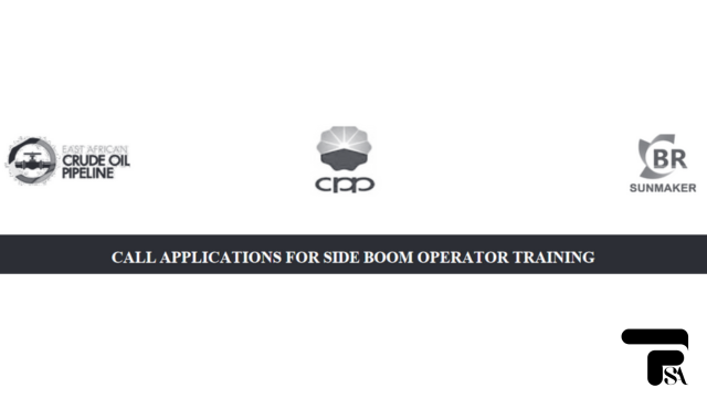 Side Boom Operator Training Opportunity at EACOP