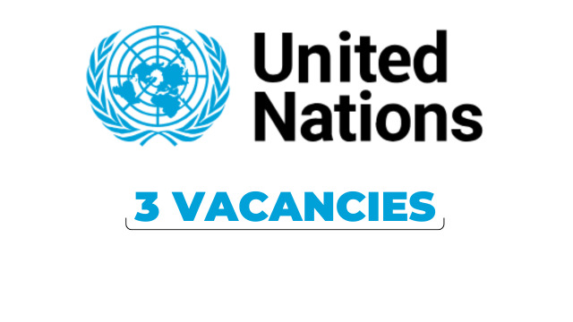 3 Job Opportunities || United Nations